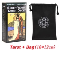 【Smith-Waite Tarot Deck】78 Original Tarot Card Deck Card Games Classic Tarot Card Deck Beginner Frie