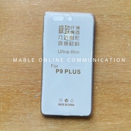 Huawei P9 Plus Smoke Grey Clear Silicone