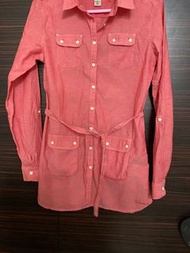 Timberland 女裝 裇衫 長裇衫 skirt tunic style coral pink 西瓜紅色