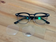Shuron USA Ronsir zyl glasses 50-20 眉鏡 USA cityboy not 金子眼鏡