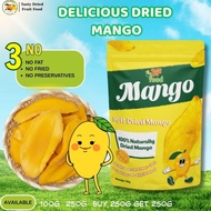 Delicious Dried Mango from 3F FOOD – Soft, Sweet & Vitamin-Rich – 100G / 250G / 500G