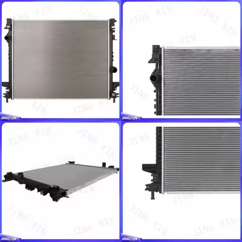 custom for F2GZ-8005-G Aluminum Radiator AC Oil Cooler 2.0L DOHC Engine Cooling System Replacement P