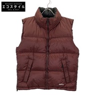 The North Face ND9202LAB 棕色 Nuptse 羽絨背心，S 碼