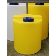 White Yellow Large Plastic Bucket Box 40/60/80/100L Liter 200 Vertical PE Plus Bucket Water Storage 