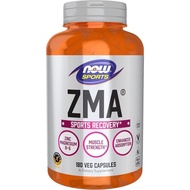 NOW Foods Sports Nutrition, ZMA (Zinc, Magnesium and Vitamin B-6), Enhanced Absorption, Sports Recov