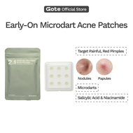 Goteskin Early-On Microdart Acne Patches (9Pcs) - Microneedle Pimple Patch | Acne Spot Treatment | S