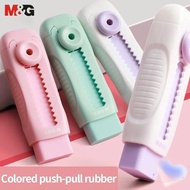 2 Giant Scissor Erasers M&G Q4275-Q4277 Non-sticky, Dust-Free, Convenient