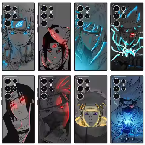 Case For Samsung Galaxy S23 S22 S21 5G S20 Plus Note 10 Plus 20 Ultra S23Ultra Soft Phone Case Narut