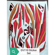 Demak DV110 Sticker Set