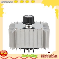 hhuuaAC 220V 5000W SCR Voltage Regulator Motor Speed Controller Light Dimming Dimmers Thermostat 500