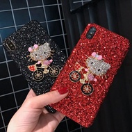 Casing glitter hard case Vivo V15 / V11i