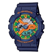 SPECIAL CASI0 G... SHOCK_GA110 DUAL TIME RUBBER STRAP WATCH SET FOR MEN