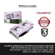 COLORFUL IGAME GeForce RTX5060TI Ultra W DUO OC 8GB/16GB GDDR7 GRAPHIC CARD GPU
