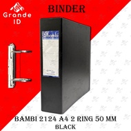 Bambi BINDER 2124 A4 2 RING 50MM INSERT RING BINDER