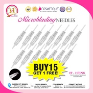 7F - 7PINS FOR CHARMANT MACHINE ( WHITE ) BUY 15 +1 FREE