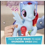 Pony karaoke toy, song song with baby, Rainbow Dash brand, genuine Hasbro Mykingdom