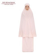 Siti Khadijah Telekung Broderie Kirana in Nude Pink