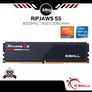G.SKILL RIPJAWS S5 | HITAM | 6000MHz | 16GB | CL36-36-36-96 1.35V | INTEL XMP | RAM DESKTOP DDR5