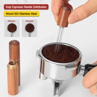 Espresso Coffee Distribution Needle Distribution Coffee Distribution Tools Needle Tool for Leveling 
