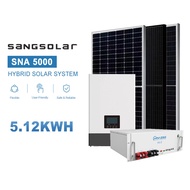 Solar Power Generation System Photovoltaic Solar Single Phase 5kw Off-Net Storage Energy System