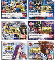 絕版全新 bandai 聖鬥士星矢 saint seiya 扭蛋 青銅 黃金 12官 天界 海皇 大全套 共6套 part 1 2 3 4 5 6 不散