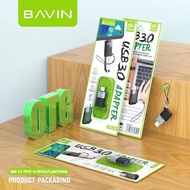 BAVIN OTG-01 3.0 USB Adapter Reader Charging & Data Transfer Adapter for Micro / IPH / Type-C to USB