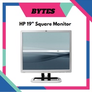 HP 19" Square LCD Monitor With VGA