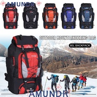 AMUNDR 80L Hiking Backpack Waterproof Sports Men's Camping Mountaineering