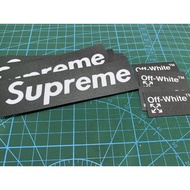 SUPREME STICKER PLUS FREE OFF WHITE STICKER