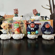 Movie Same Style Langlang Mountain Little Monster Mystery Box Worker Figure Desktop Decoration 10cm 