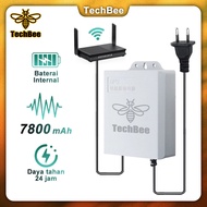 TechBee Ups 7800mAH Ups Mini 12v For Wifi Ups Mini 12 Volt Ups Wifi Ups Cctv Ups Dc Mini Ups 12V2A