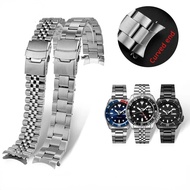 For Casio Duro Mdv107-1A MDV106-1A MDV-106 Seiko Watch Strap Stainless Steel Diving Metal Men's Watchband 20Mm 22Mm Accessories