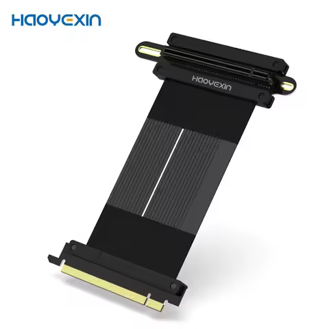 pcie riser cabel PCIe 4.0x16 Riser Cable RTX3090 Graphics Card Gen4.0 Flexible Extension Full Speed