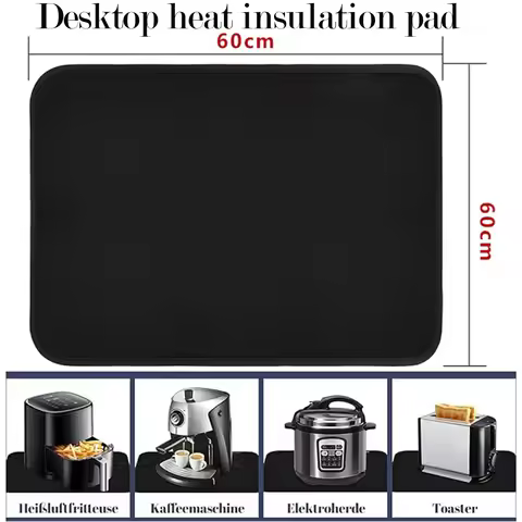 Dining Table Heat Resistant Mats 60x60cm Emperatures Up To 550℃/1022℉For Countertop For Induction Ai