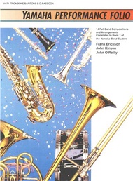 Yamaha Performance Folio for Trombone/Bassoon/baritone B.c.