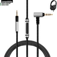 OFC Replacement Nylon Braided Cable Extension Cord For AKG K361 K361BT K361-BT Headphones