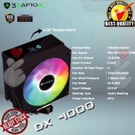 CPU Cooler Power Up DX4000 ARGB with temperature display Fan Cooler CPU AMD Intel