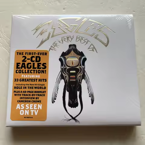Rock Eagles Don Henley Music CD The Very Best Of Album Tequila Sunrise Music Record Cosplay Walkman 