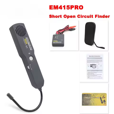 6-42V EM415PRO Automotive Short Cable Tracker & Open Wire Finder Universal EM415 PRO Find Car Short 