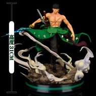 🇲🇾Ready Stock🇲🇾One Piece Anime Figure Copy Resin GK Hunter Fan Roronao Zoro