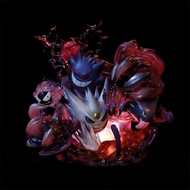 Bao Ke Meng Fantasy House Gengar Colorful Gengar Pokemon Figurine Anime DecorationHT99 CBOK