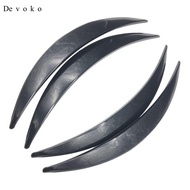 [Devoko] 4x  Car Wheel Eyebrow Arch Trims, Replacement, Wheel Eyebrow Protectors for Auto Body