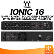 Waves IONIC 16 16-in / 12-out SoundGrid stagebox with Waves Signature Preamps
