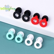 [spring-t] 1Set Ultra Thin Loop Shape Sleep Aid Earplugs Waterproof Swim Earplug Concert Hearing Pro