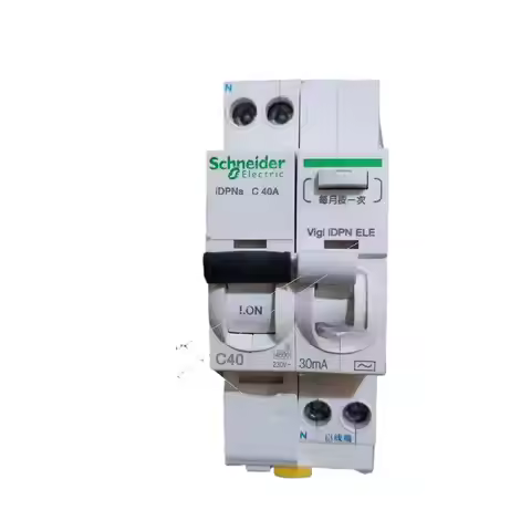Schneider Electric MCB iDPNa 1P+N Mini Circuit Breaker with 30mA Leakage Protection Vigi iDPN ELE 6A