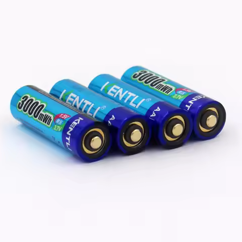 AA 1.5v Li-polymer lithium rechargeable AA battery