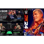 New Game!!!!PS2 CD DVD GAME ( WWE 2K24 ) modify Dari game WWE 2007 English Version