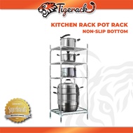 TIGERACK [Ready Stock] Kitchen Rack Pot Rack Rak Dapur Rak Kuali Rak Periuk Floor Standing Kitchen S