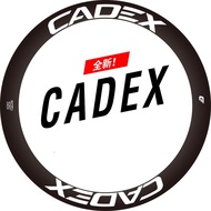 Road bike carbon fiber wheel set sticker 30/38/40/50/55/60/80/88 mm for Cadex Ccc Tcr