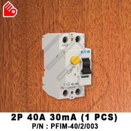 EATON MEM PFIM ELCB RCCB 2 Poles 40A 63A Earth-leakage Circuit Breaker Residual Current Device SIRIM